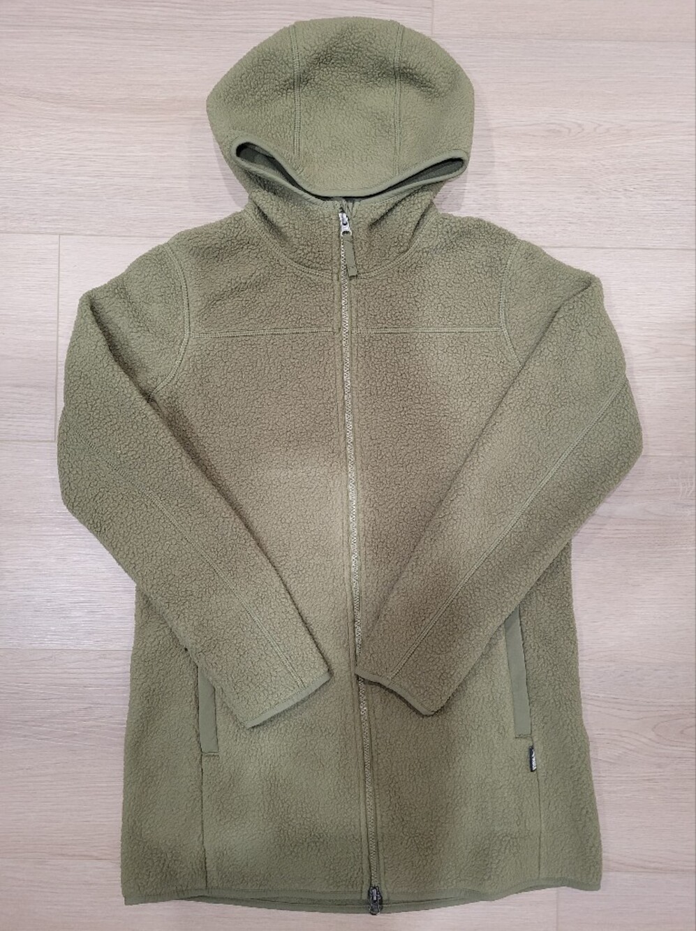 Eddie Bauer Olive Green Women's S Full-Zip Fleece Jacket